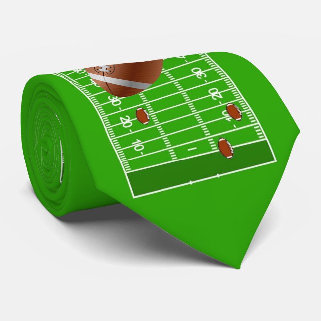 Corbata Campo de fútbol del americano del OPUS (Enrollado)