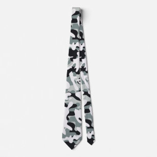 Corbata Camuflaje de polvo de nieve