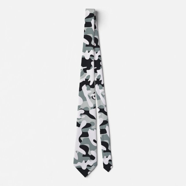 Corbata Camuflaje de polvo de nieve (Anverso)