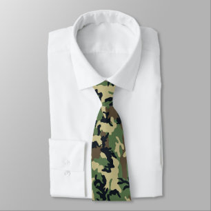 Corbata Camuflaje de Woodland