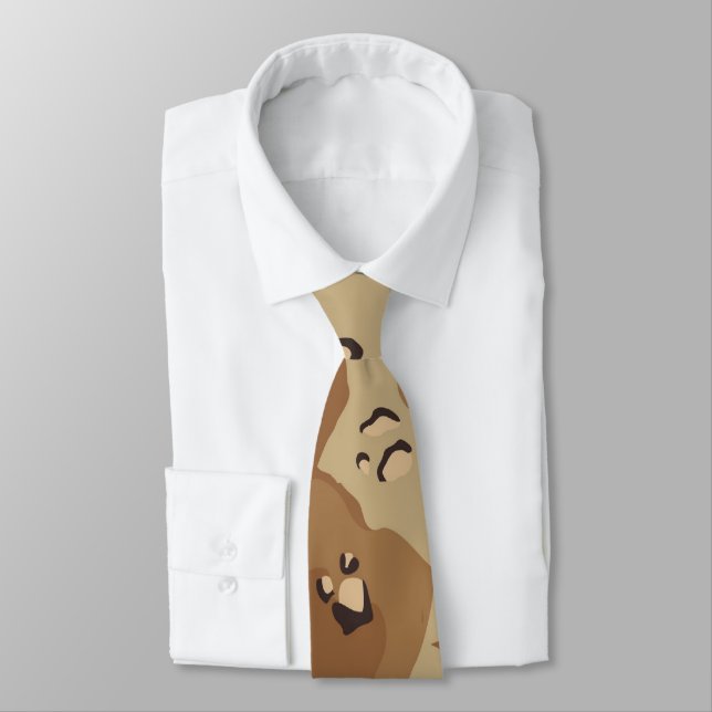 Corbata Camuflaje del desierto (Atado)