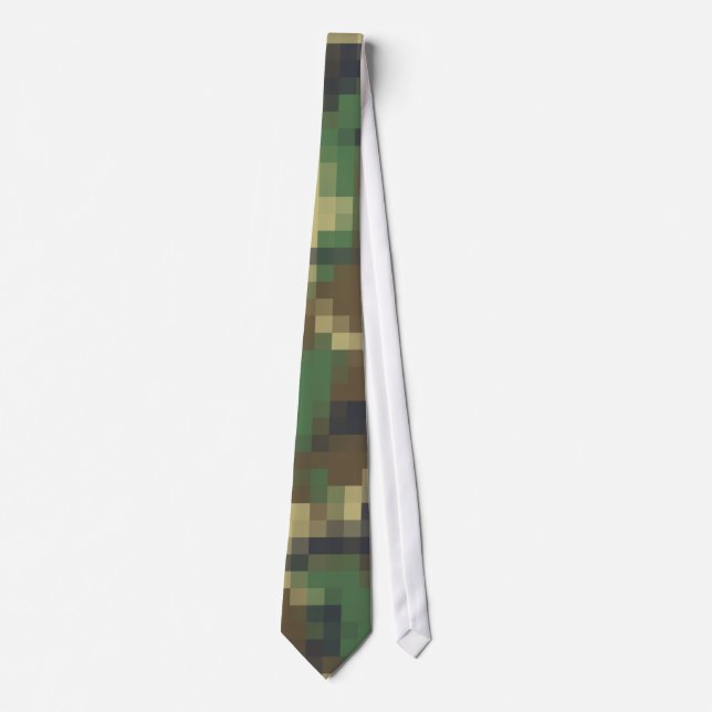 Corbata Camuflaje del pixel (Anverso)