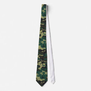 Corbata Camuflaje militar