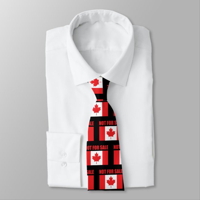 Corbata Canadá no está en venta (Atado)