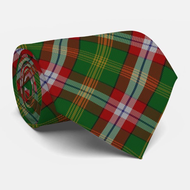 Corbata Canada - Northwest Territories Tartan (Enrollado)
