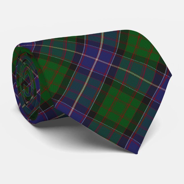 Corbata Canada - Ontario Tartan (Enrollado)