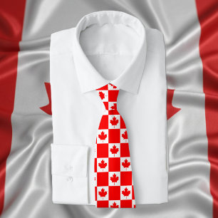 Corbata canadiense del fiesta del día de Canadá