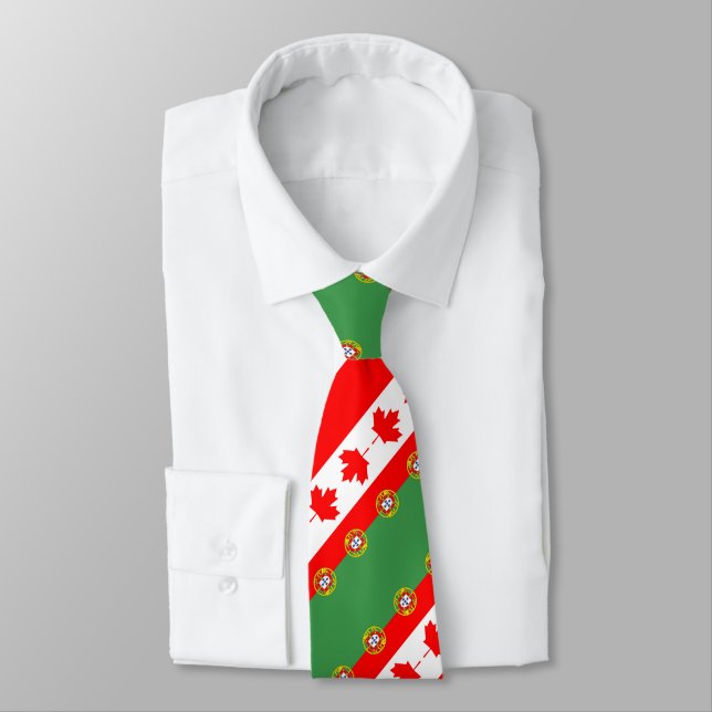 Corbata Canadiense portugués (Atado)