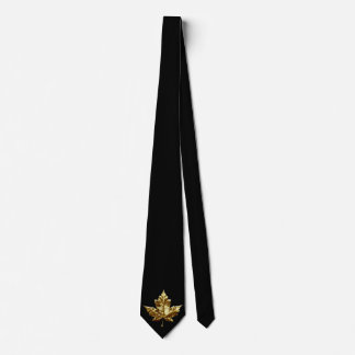 Corbata Canadiense Souvenir Tee Gold Medalla Canada Flag T