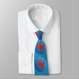 Corbata Cáncer Cangrejo Zodiaco Cala_del_Trueno