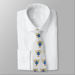 Corbata Candelero judío<br><div class="desc">Regalos y prendas de vestir de temática judía tradicional y moderna</div>