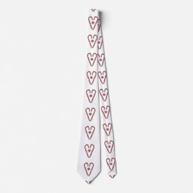 Corbata Candy Cane Heart (Anverso)