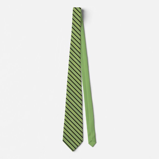 Corbata Candy Stripe Green - Personalizado (Anverso)
