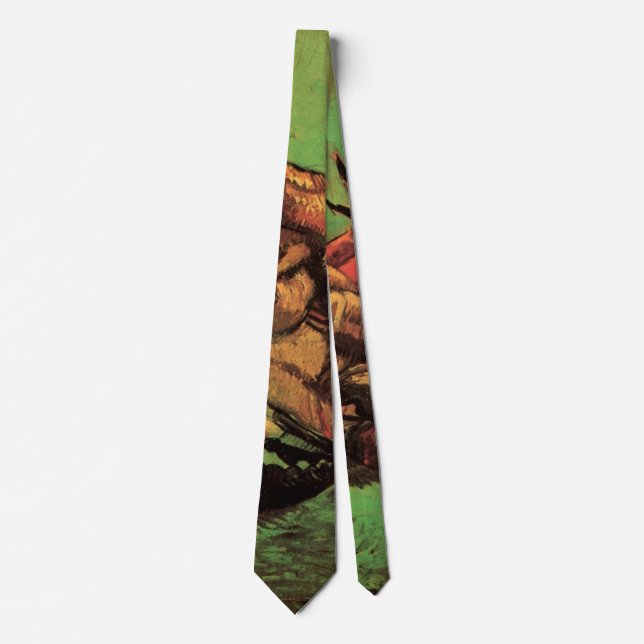 Corbata Cangrejo en la espalda por Vincent van Gogh (Anverso)
