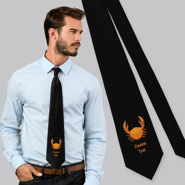 Corbata Cangrejo Naranja (Subido por el creador)