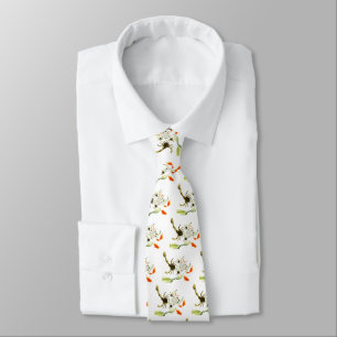 Corbata Cangrejos de Roca, Arte Divertido de Peces Costero