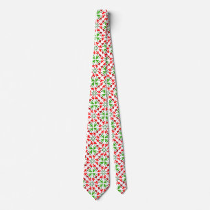 Corbata Caniches de Navidad