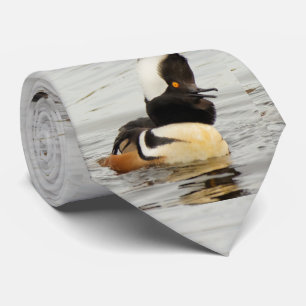 Corbata Cantante en proceso: Merganser encapuchado