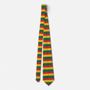 Corbata Canto con bandera de Lituania