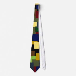 Corbata Canto cuadrado de color