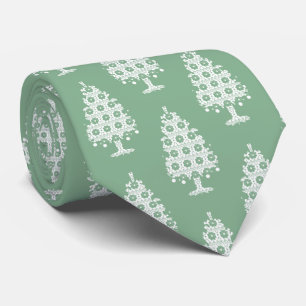 Corbata Canto de árbol de navidad de Winter Knit