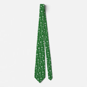 Corbata Canto de copos de nieve de vacaciones