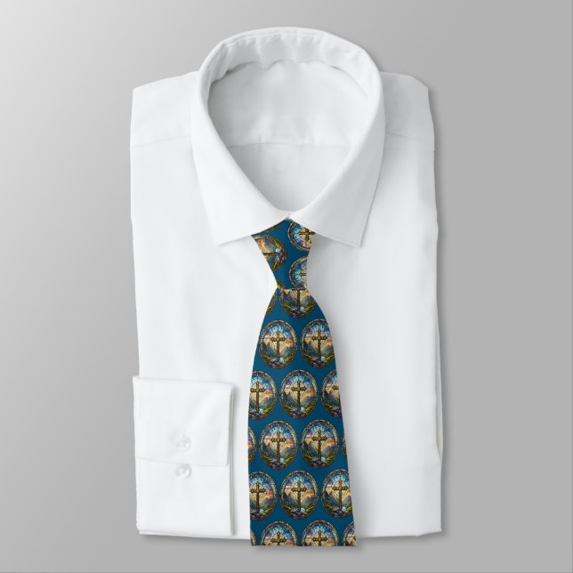 Corbata Canto de cuello cruzado (Atado)