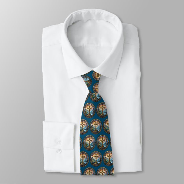 Corbata Canto de cuello cruzado (Atado)