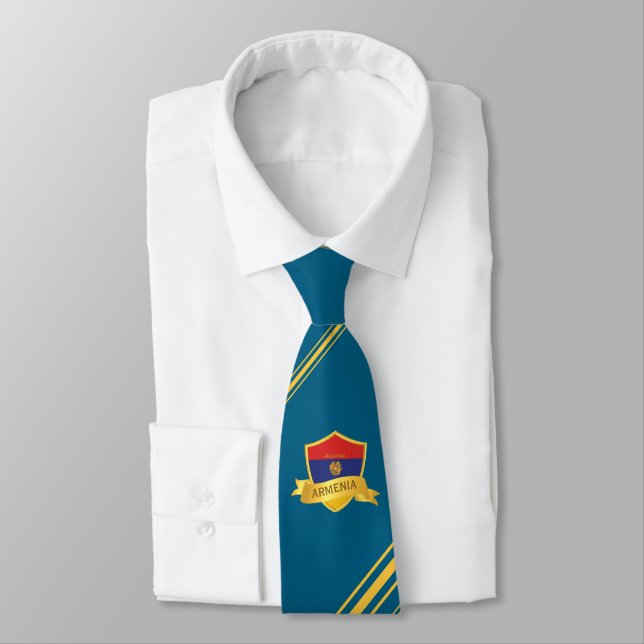 Corbata Canto de cuello de Armenia (Atado)