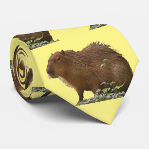 Corbata Canto de cuello de capibara