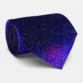 Corbata Canto de cuello de cielo nocturno