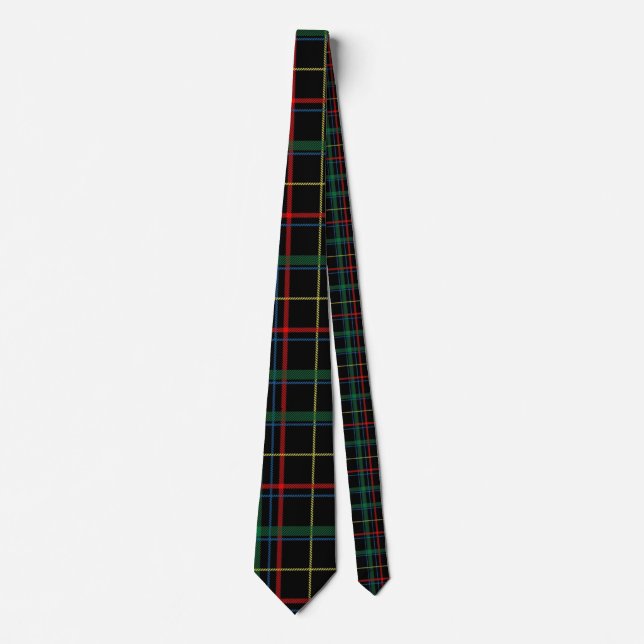Corbata Canto de cuello de colección de plaid de vacacione (Anverso)