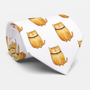 Corbata Canto de cuello de gato