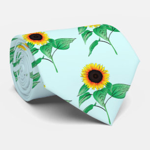 Corbata Canto de cuello de girasol - Colores Personalizado