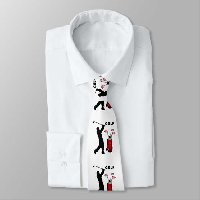 Corbata Canto de cuello de golf (Atado)