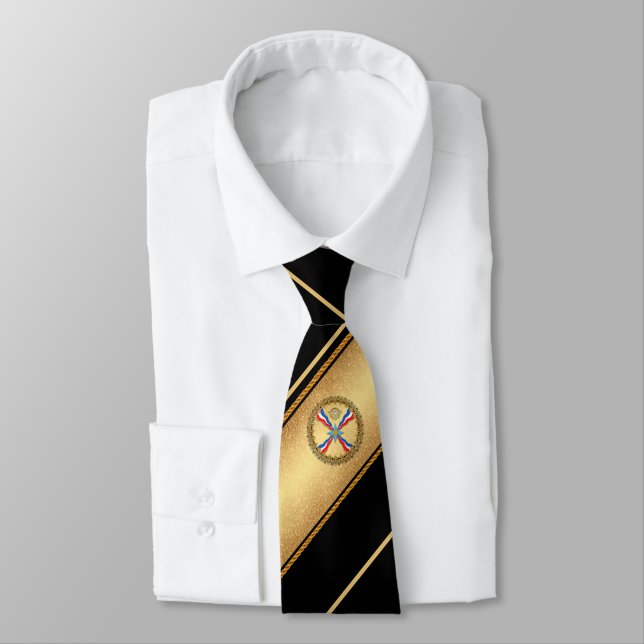 Corbata Canto de cuello de la bandera nacional asiria (Atado)