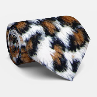 Corbata Canto de cuello de leopardo salvaje
