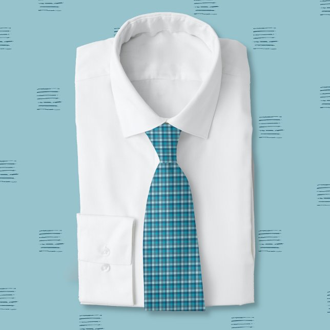 Corbata Canto de cuello de plástico azul (Subido por el creador)