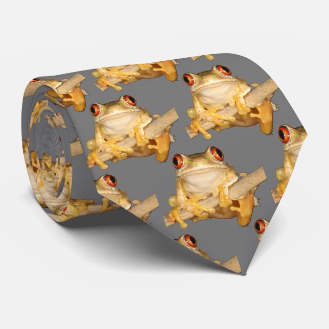 Corbata Canto de cuello de rana de árbol (Enrollado)