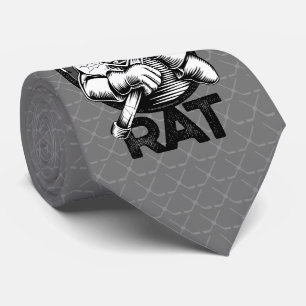 Corbata Canto de cuello de rata de hockey