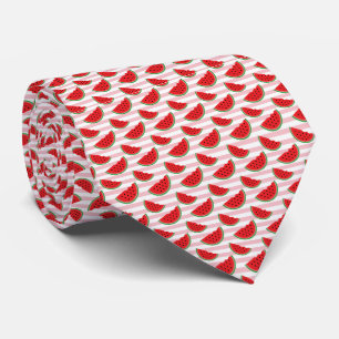 Corbata Canto de cuello de sandía