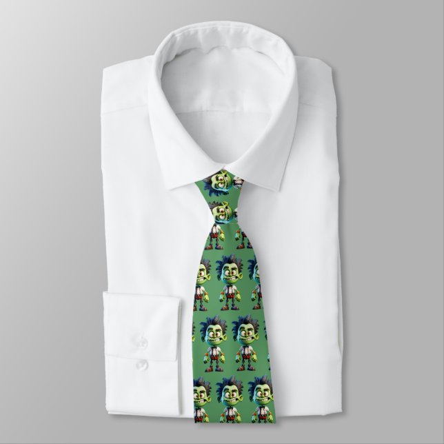 Corbata Canto de cuello Frankenstein (Atado)