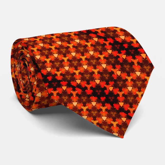 Corbata Canto de cuello marrón (Enrollado)
