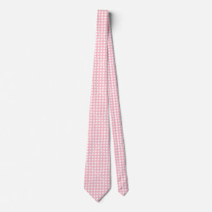 Corbata Canto de diamantes rosados y blancos