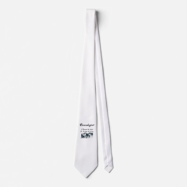 Corbata Canto de genealogía divertida (Anverso)