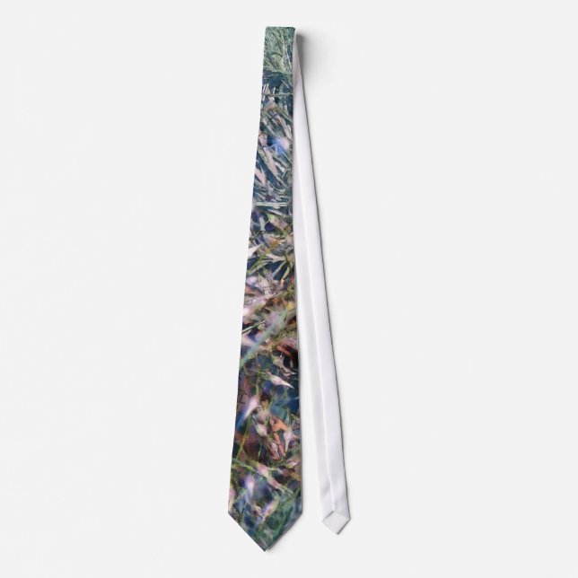 Corbata Canto de hierba de sabio y verano (Anverso)