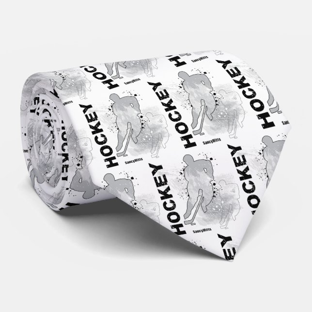 Corbata Canto de jugador de hockey de doble visión (Enrollado)