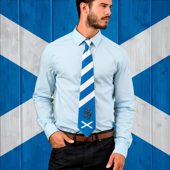 Corbata Canto de la bandera escocesa, Rampant, Escocia pat (Subido por el creador)