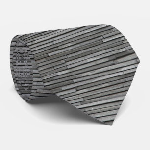 Corbata Canto de línea gris