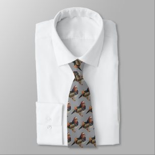 Corbata Canto de pato mandarín
